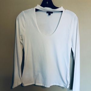 Fitted long-sleeve shirt